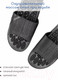Миниатюра изображения товара Тапочки домашние Amaro Home Relax Step Открытый нос / HOME-4019RS-Bl-38 (р.38-39, черный)
