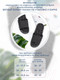 Миниатюра изображения товара Тапочки домашние Amaro Home Relax Step Открытый нос / HOME-4019RS-Bl-42 (р.42-43, черный)