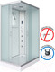 Миниатюра изображения товара Душевая кабина Niagara NG-43085-14QF 100x80 (матовое стекло)