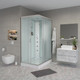 Душевая кабина Niagara NG-43085-14QG 100x80 (матовое стекло) — фото 6