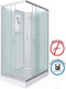 Миниатюра изображения товара Душевая кабина Niagara NG-43295-14QBK 120x90 (матовое стекло)