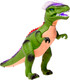 Миниатюра изображения товара Радиоуправляемая игрушка Sima-Land Динозавр T-Rex / 2611575 (зеленый)