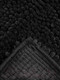 Миниатюра изображения товара Набор ковриков для ванной и туалета Home One Chenille U-shape / 410401 (50х80/50х60, черный)