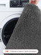 Миниатюра изображения товара Набор ковриков для ванной и туалета Home One Shaggy U-shape / 410406 (50х80/50х60, серый)