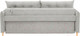 Миниатюра изображения товара Диван KRONES Цезарь 3 (велюр светло-серый)