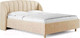 Миниатюра изображения товара Каркас кровати Сонум Valencia 200x200 (микровелюр кремовый)