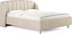Миниатюра изображения товара Каркас кровати Сонум Valencia 200x200 (замша кремовый)