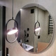 Миниатюра изображения товара Зеркало Пекам Ring Fly 60x60 / RingFly-60x60B (с подсветкой, с бесконтактным сенсором)