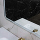 Миниатюра изображения товара Зеркало Пекам Marta 1 80x140 / marta1-180x140 (с подсветкой, с с механической клавишей)
