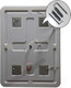 Миниатюра изображения товара Зеркало Пекам Marta 1 80x140 / marta1-80x140spcl (с подсветкой, с двойным сенсором, подогрев, часы)