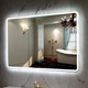 Миниатюра изображения товара Зеркало Пекам Marta 1 110x80 / marta1-110x80sp (с подсветкой, с двойным сенсором, подогревом)