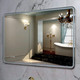 Миниатюра изображения товара Зеркало Пекам Marta 1 140x80 / marta1-140x80dcl (с подсветкой, с сенсором, часами)