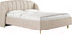 Миниатюра изображения товара Каркас кровати Сонум Valencia 160x200 (замша кремовый)