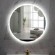 Миниатюра изображения товара Зеркало Пекам Ring 80x80 / ring-80x80B (с подсветкой и бесконтактным сенсором)