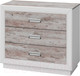 Миниатюра изображения товара Комод Мебель-КМК 3Я Эстель 0738.10 (сосна натуральная/белая/дуб венеция)