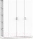 Миниатюра изображения товара Шкаф Интермебель Марсель-21 / МР 01-21 (белый премиум)