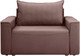 Миниатюра изображения товара Кресло-кровать KRONES Клио (велюр кофейно-коричневый)