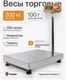Миниатюра изображения товара Весы платформенные Shtapler PW 300 45x60 / 71057098