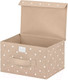 Миниатюра изображения товара Коробка для хранения El Casa Горошек 490336 (бежевый)