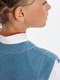 Миниатюра изображения товара Жилет детский Amarobaby Knit Long / AB-OD21-KNITL10/19-122 (голубой, р. 122)