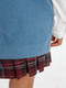 Миниатюра изображения товара Жилет детский Amarobaby Knit Long / AB-OD21-KNITL10/19-140 (голубой, р. 140)