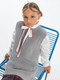 Миниатюра изображения товара Жилет детский Amarobaby Knit Long / AB-OD21-KNITL10/11-128 (серый, р. 128)