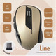Миниатюра изображения товара Мышь Qumo Office Line Bronze / Q24361