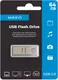 Миниатюра изображения товара USB flash накопитель Maxvi MK 64GB 2.0 (металлик/серебристый)