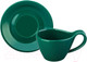Миниатюра изображения товара Чашка с блюдцем Elan Gallery Колоранс / 540755 (2пр, зеленый)