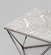 Миниатюра изображения товара Журнальный столик Stool Group Авалон 122x66 / ECT-0551RTC-GM (серый мрамор/сталь темный хром)