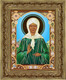 Миниатюра изображения товара Икона Декарт Матрона Московская 8Л3634