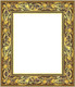 Миниатюра изображения товара Рамка Декарт 40x50 8Л2590 (золото)