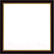 Миниатюра изображения товара Рамка Декарт 30x30 8Л3486 (коричневый с золотом)