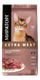Миниатюра изображения товара Сухой корм для кошек Мираторг Extra Meat для домашних кошек с говядиной / 1010027302 (10кг)
