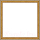 Миниатюра изображения товара Рамка Декарт 40x40 8Л3088 (золото)