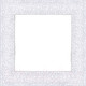 Миниатюра изображения товара Рамка Декарт 30x30 8Л3489 (белый с серебром)