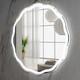Миниатюра изображения товара Зеркало Пекам Roma 70x70 / roma-70x70s (с подсветкой, с сенсором на прикосновение)
