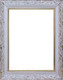 Миниатюра изображения товара Рамка Декарт 40x50 8Л2299 (белый с золотом)