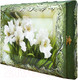 Миниатюра изображения товара Ключница настенная Декарт Белые ирисы 8Л0819