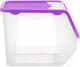 Миниатюра изображения товара Набор контейнеров El Casa 506 / 640184_3 (3шт, прозрачный/фиолетовый)
