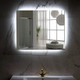 Миниатюра изображения товара Зеркало Пекам Greta Fly 110x80 / GretaFly-110x80 (с подсветкой, с механической клавишей)