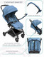 Миниатюра изображения товара Детская прогулочная коляска Amarobaby Voyager / AB22-10VOYAGER/20 (синий)
