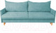 Миниатюра изображения товара Диван Mio Tesoro Ванкувер 3ПЗм (Santos 14)