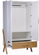 Миниатюра изображения товара Шкаф Polini Kids Porto 3100 / 0002573.163 (белый/дуб каменный)