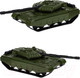 Миниатюра изображения товара Танк игрушечный РЫЖИЙ КОТ Буран / И-9833