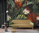 Миниатюра изображения товара Фотообои листовые Vimala Тропические листья с цветами 2 (270x300)