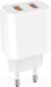 Миниатюра изображения товара Адаптер питания сетевой GoPower GP1U 2USB 2.4A 12W / 00-00018570 (белый)