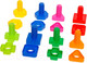 Миниатюра изображения товара Развивающий игровой набор Unicon Болты и гайки / 9201130