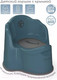 Миниатюра изображения товара Детский горшок Amarobaby Ergonomic с крышкой / AB221103Er/18 (бирюзовый)