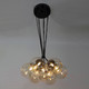 Миниатюра изображения товара Потолочный светильник Элетех Гроздь 271 НСБ 01-7х25-102 G9 / 1005404103 (черный)